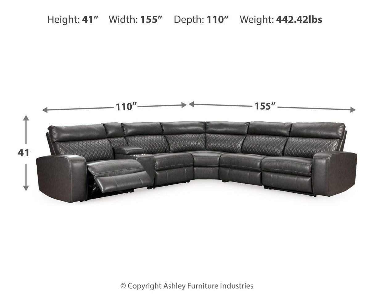 Samperstone Reclining Sectionals