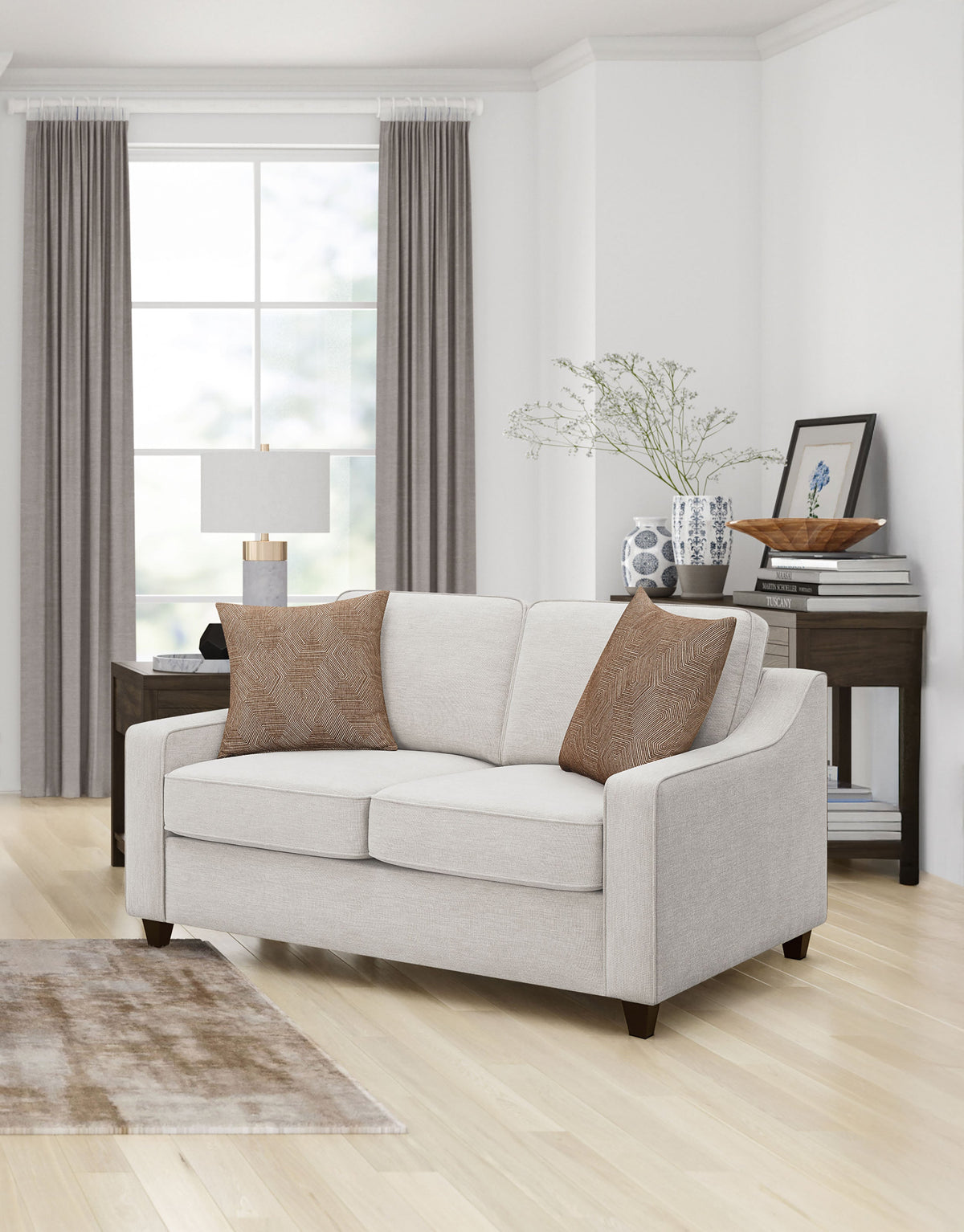 Christine Stationary Loveseats