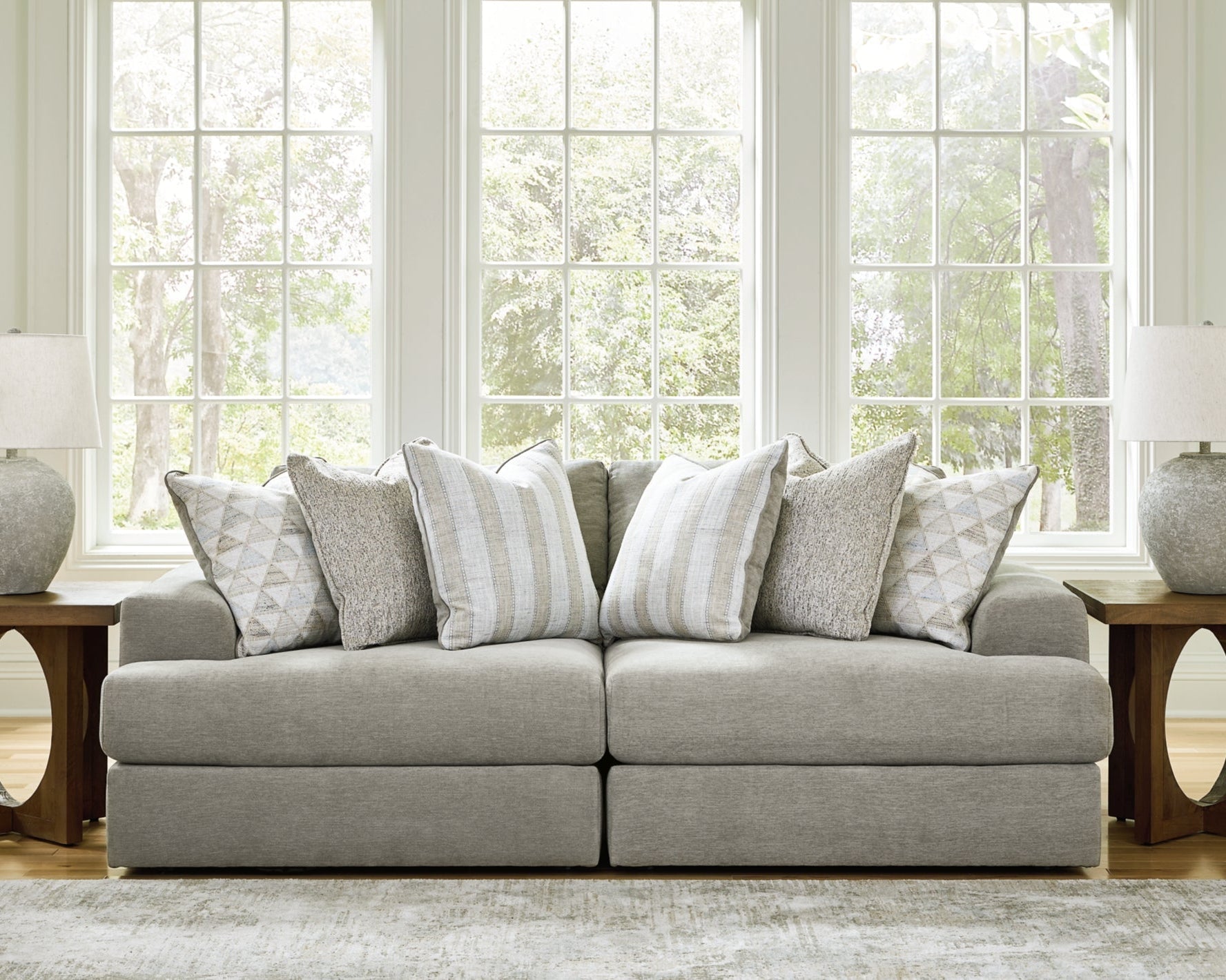Avaliyah 2-Piece Loveseat - Gray