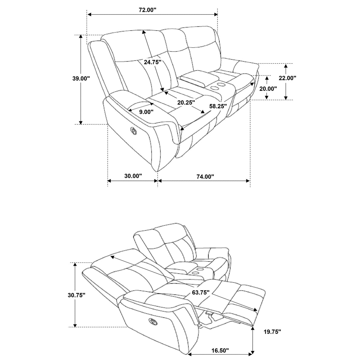 Lawrence Reclining Sofa Sets
