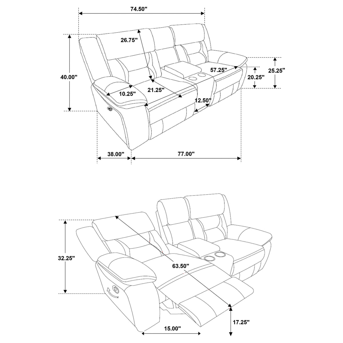Greer Reclining Loveseats