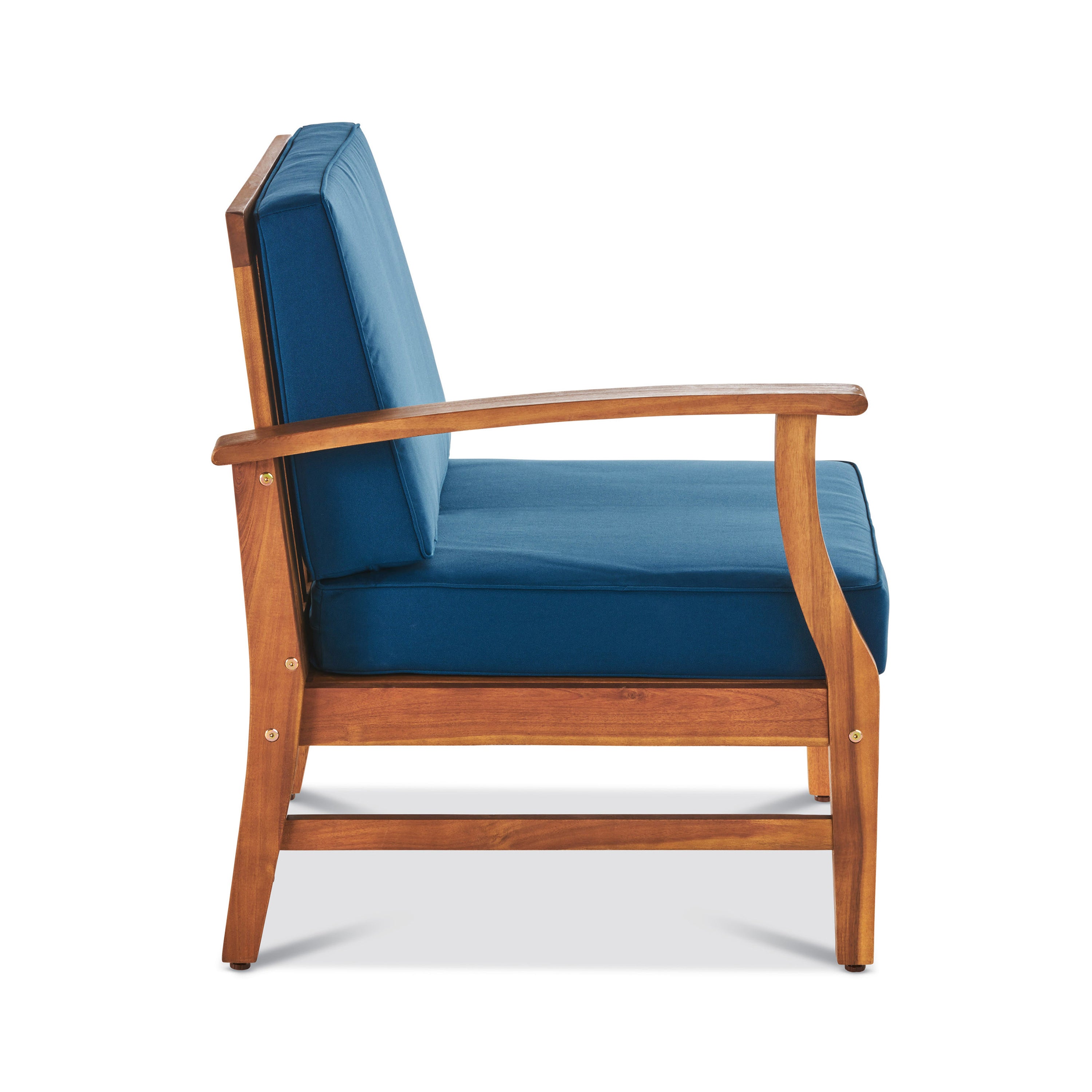 Perla Outdoor Sofa Set Patio Seating - Blue