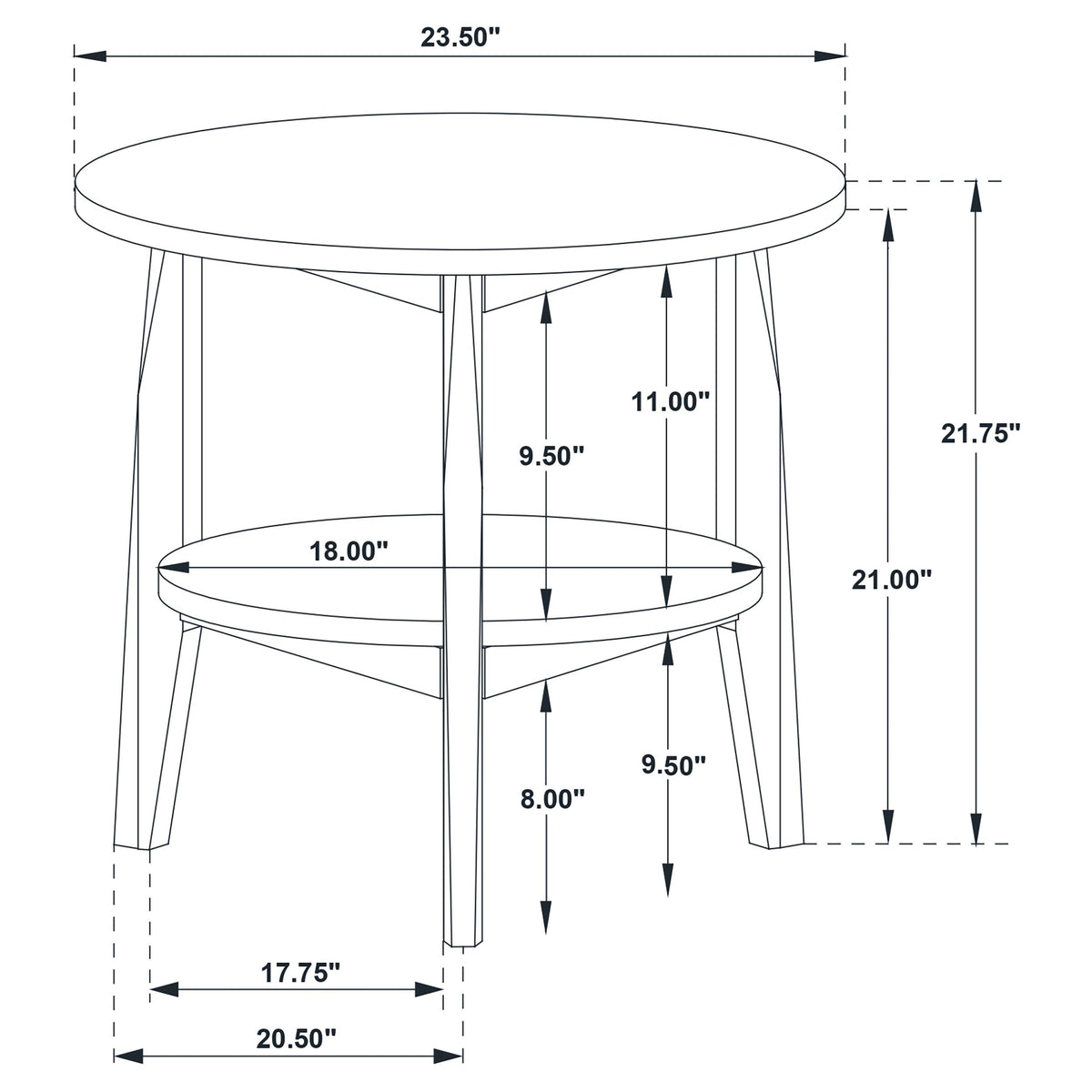 Bradley End & Side Tables