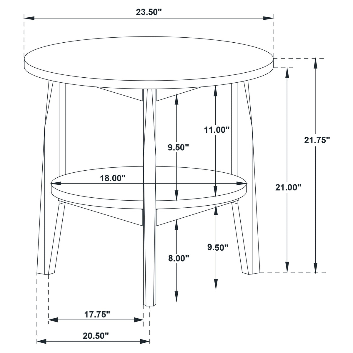 Bradley End & Side Tables
