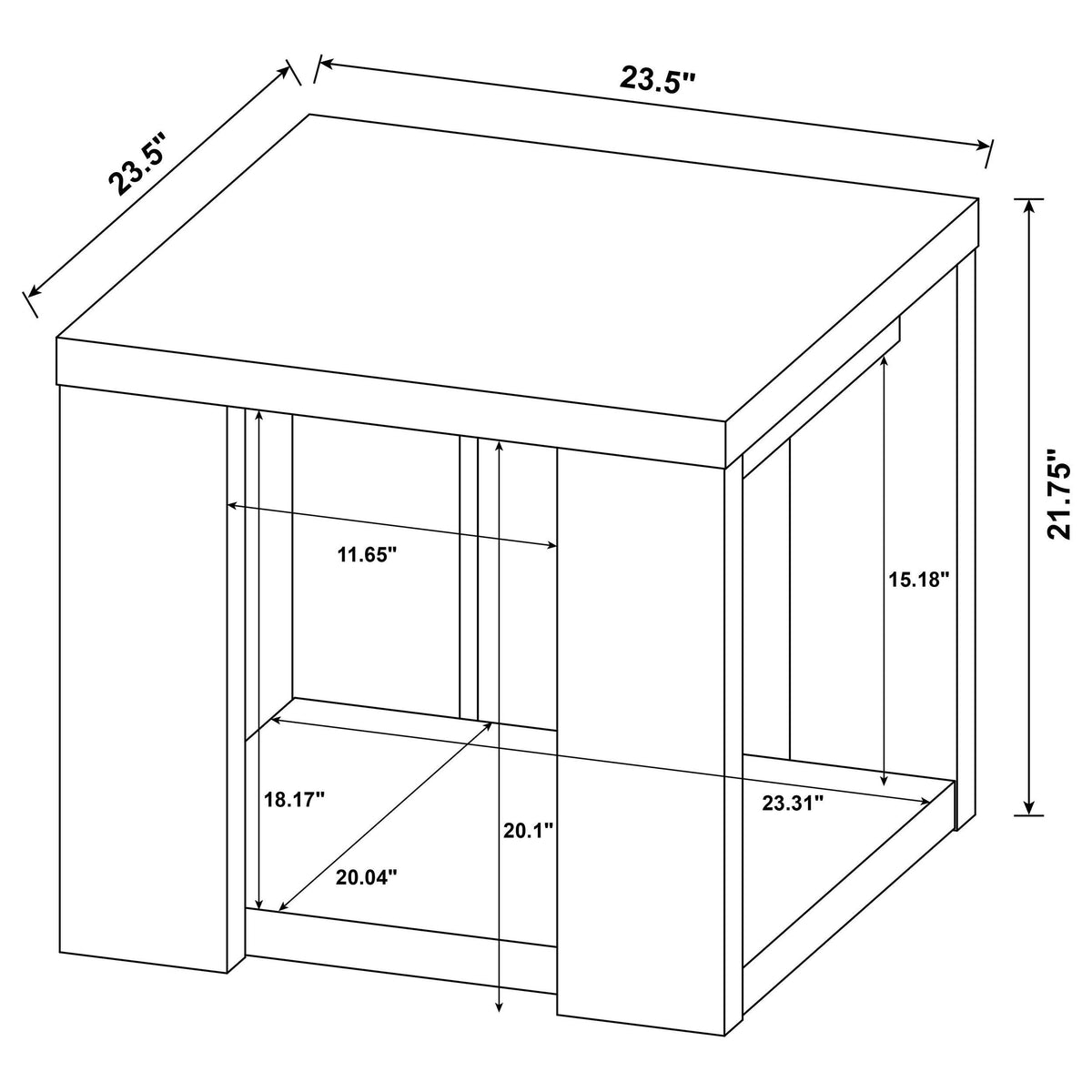 Pavone End & Side Tables