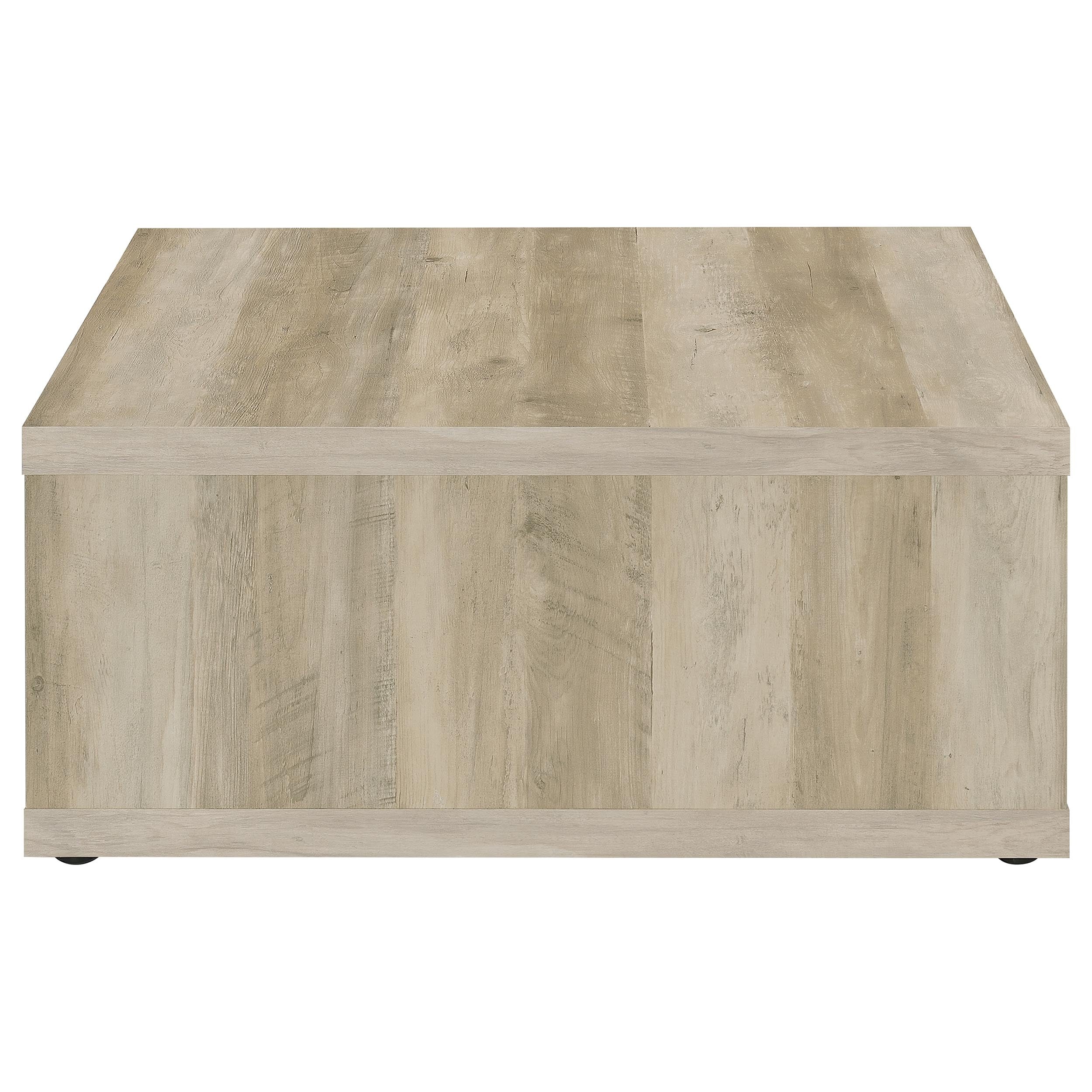 Frisco Square Engineered Pine Wood Coffee Table