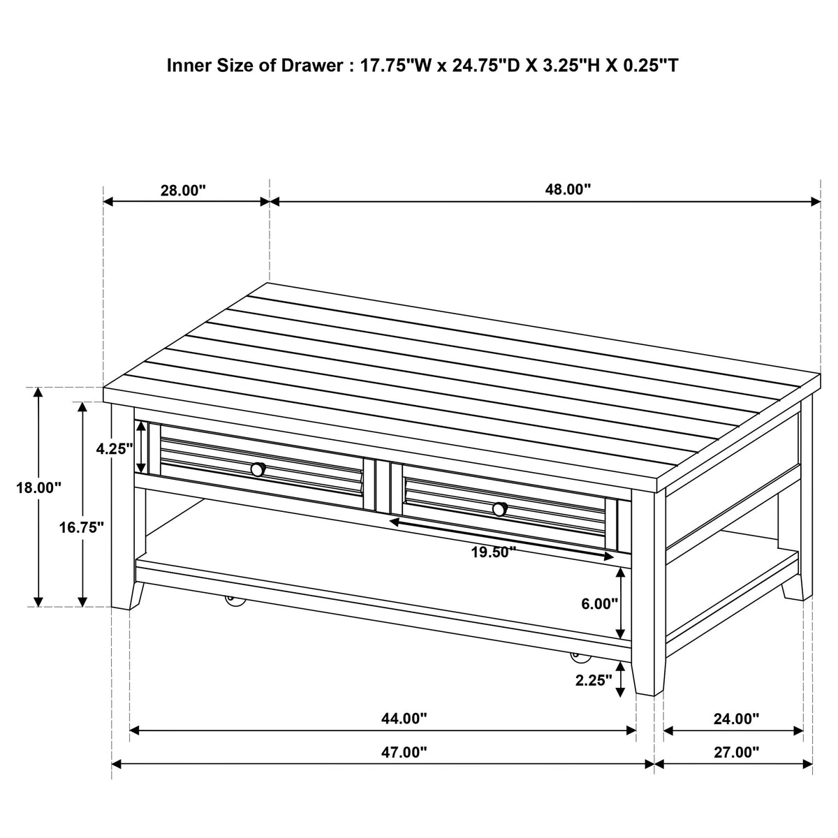 Concord Coffee Tables