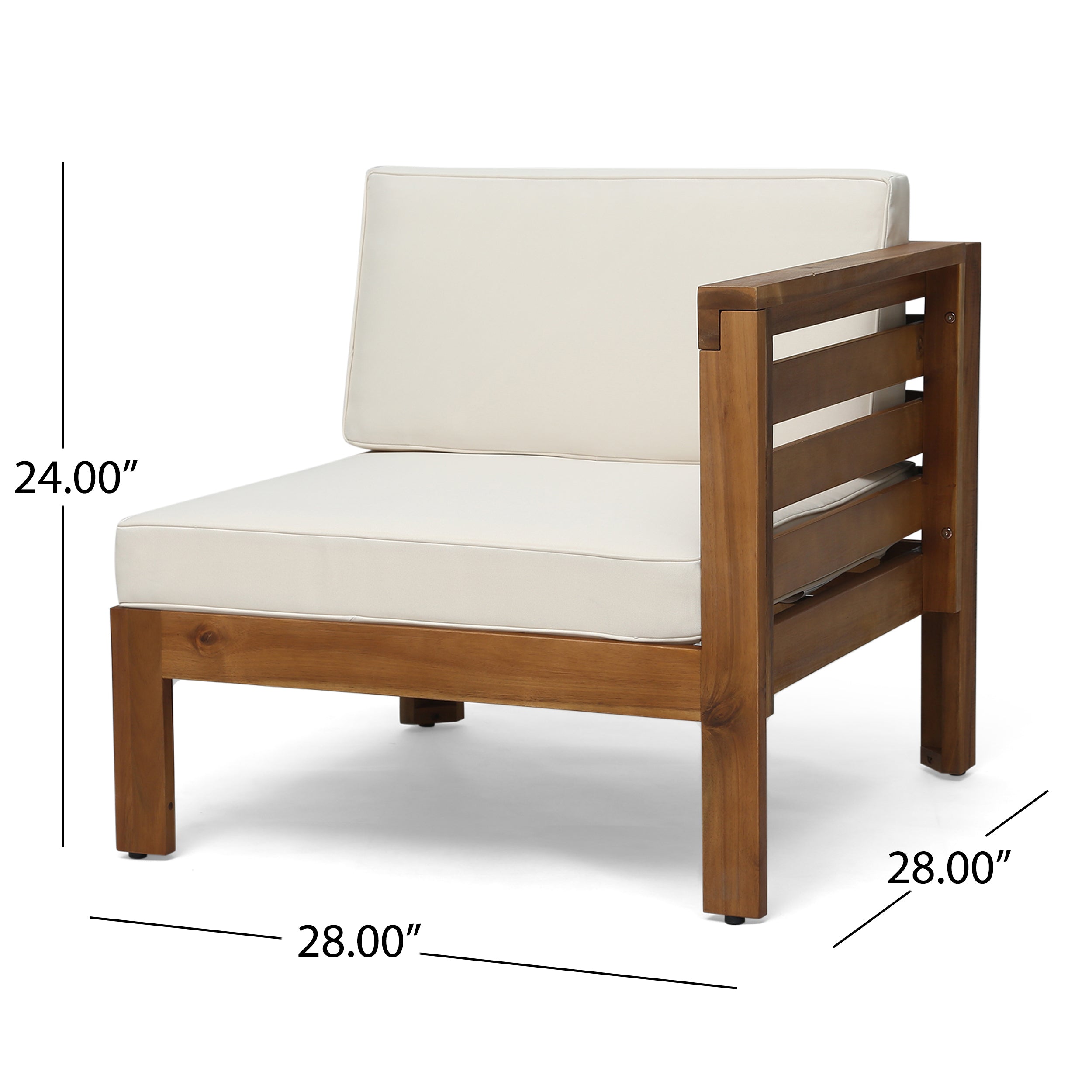 Cambridge Outdoor Sofa Set Cushioned Seating - Beige