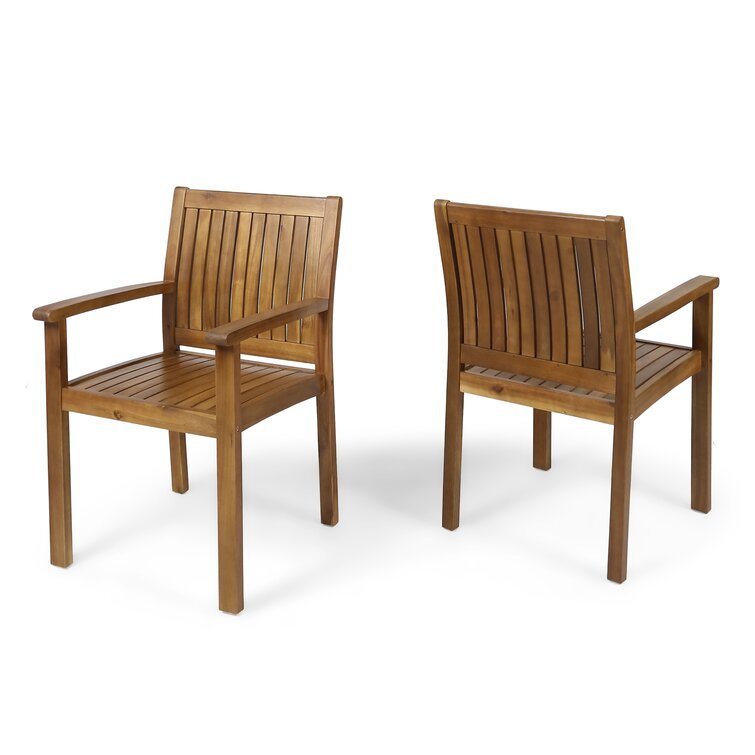 Outdoor Dining Set Acacia Wood - Teak
