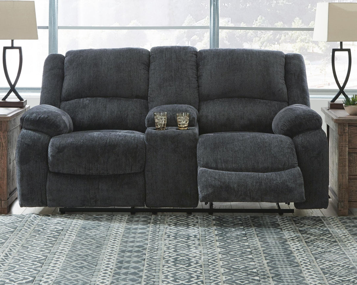 Draycoll Reclining Loveseat by Ashley - image 3