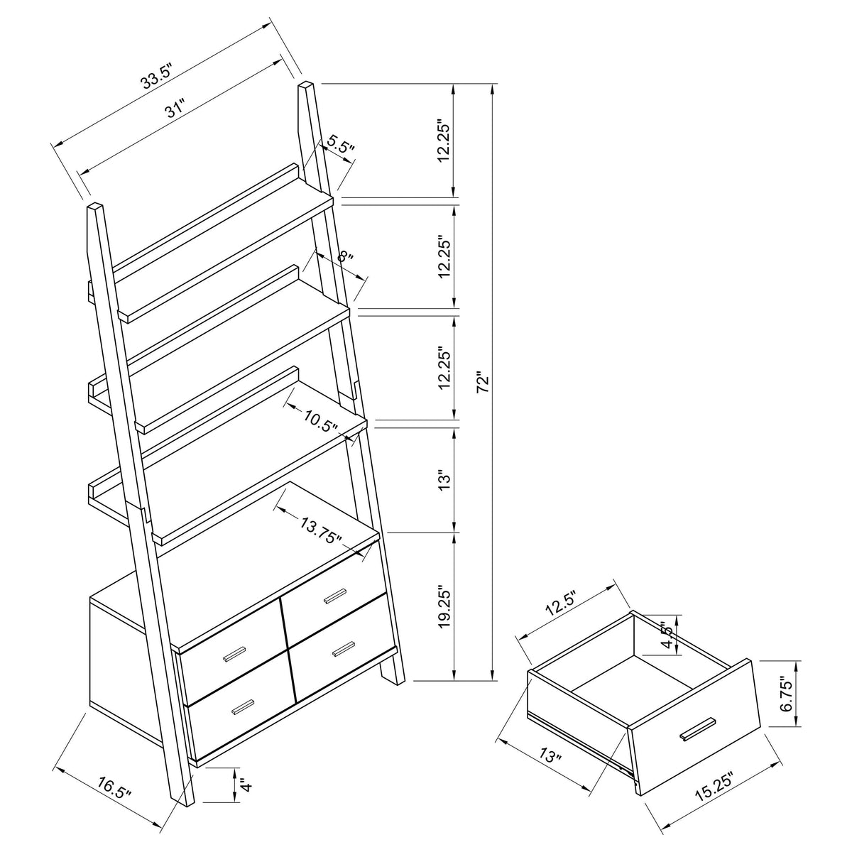 Colella Bookcases