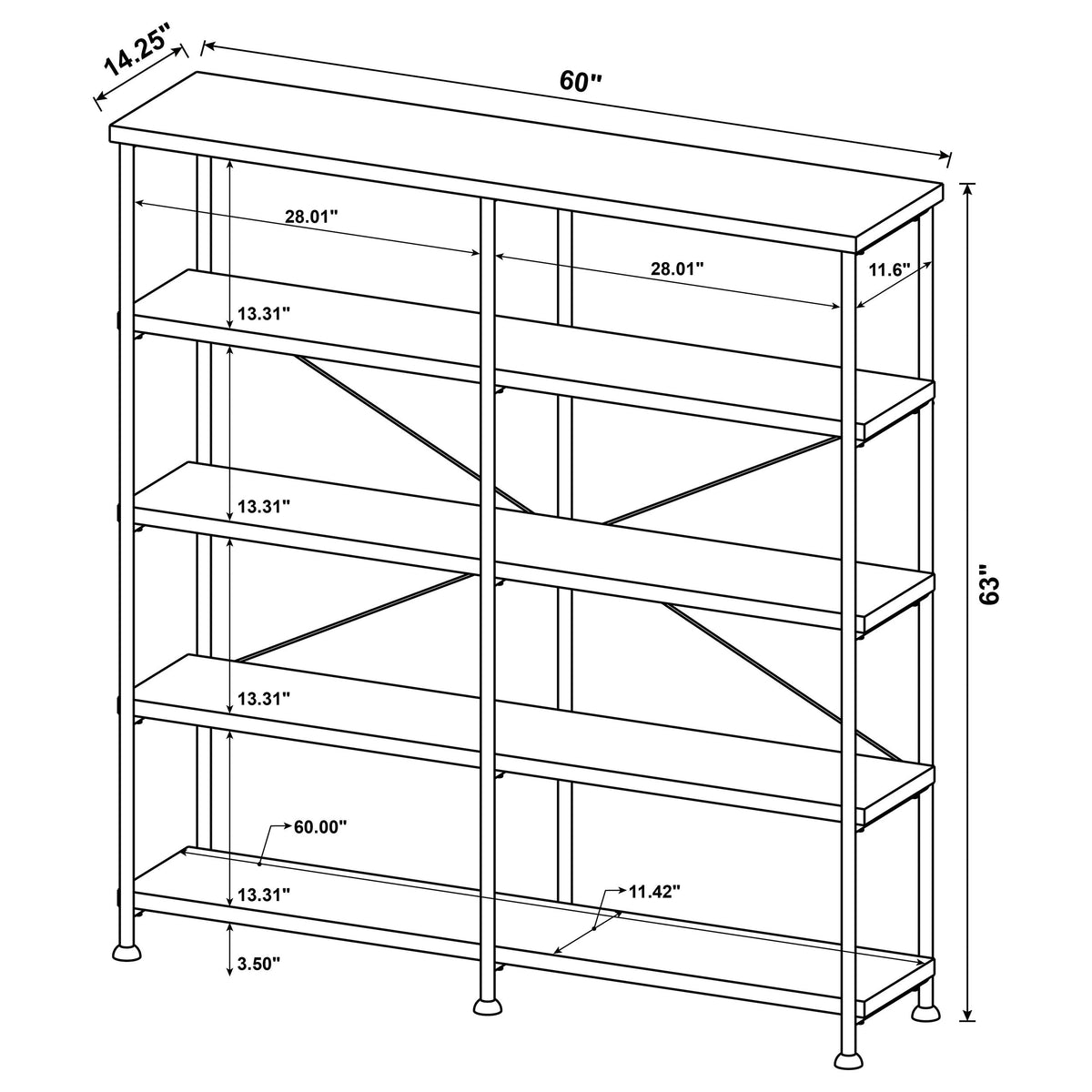 Analiese Bookcases