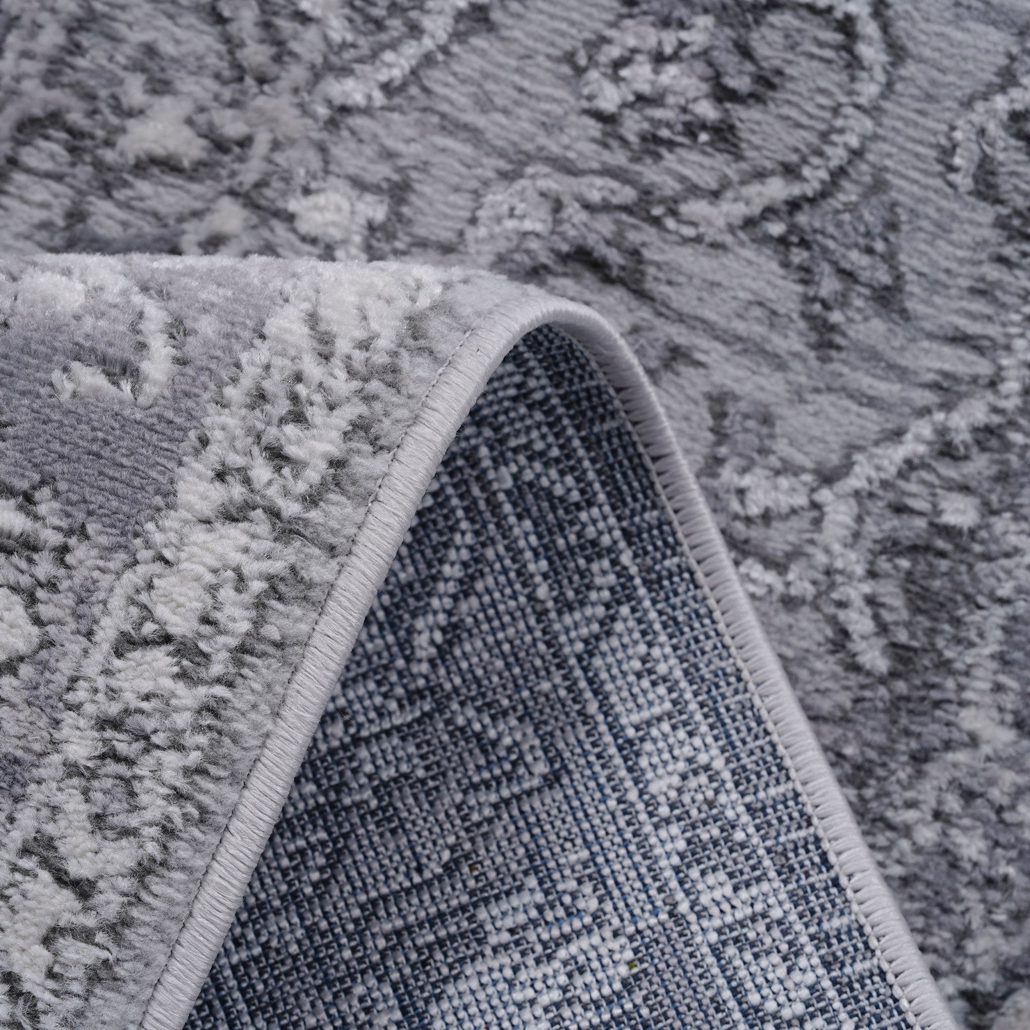 Marfi Grey Runner Carpet Size 2'2'' x 8'