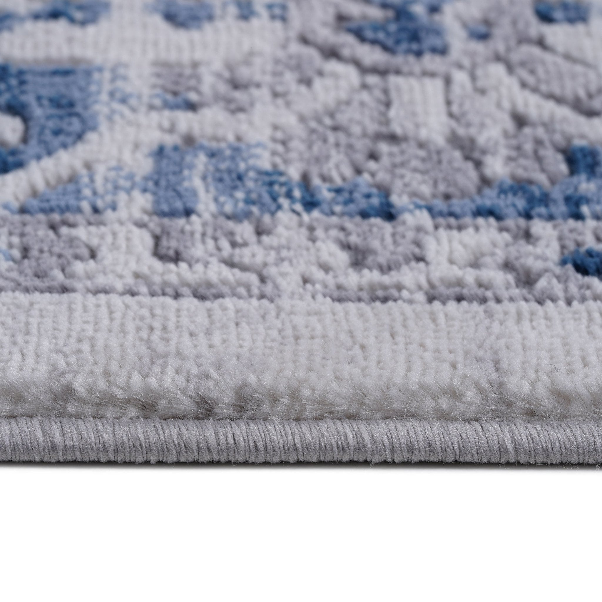 Marfi Blue - Grey Rug Size 6'7'' x 9'
