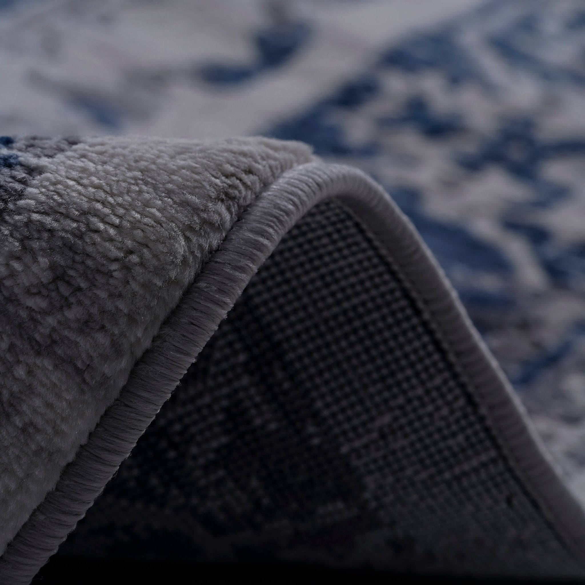 Marfi Blue - Grey Rug Size 6'7'' x 9'