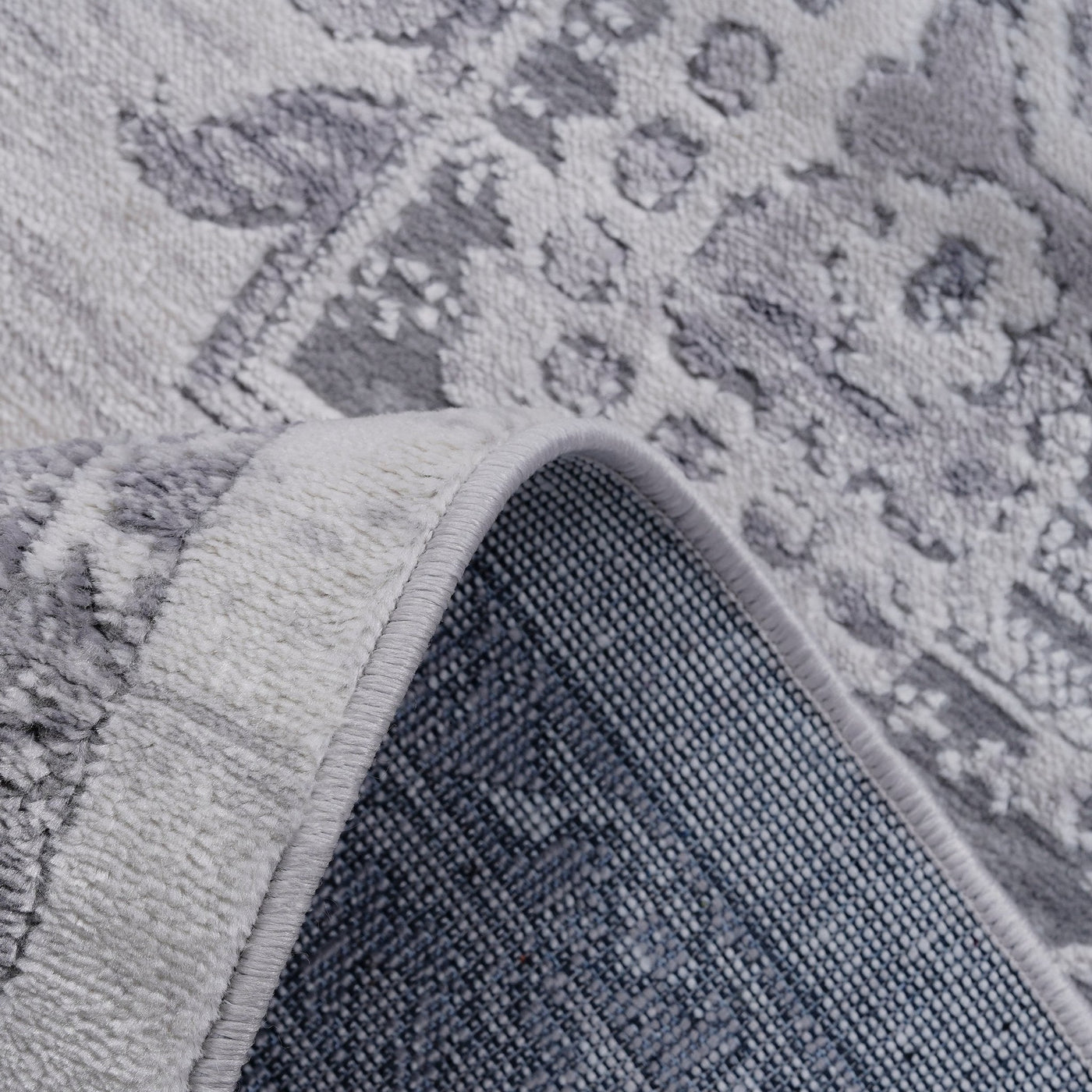 Marfi Silver Rug Size 6'7'' x 9'