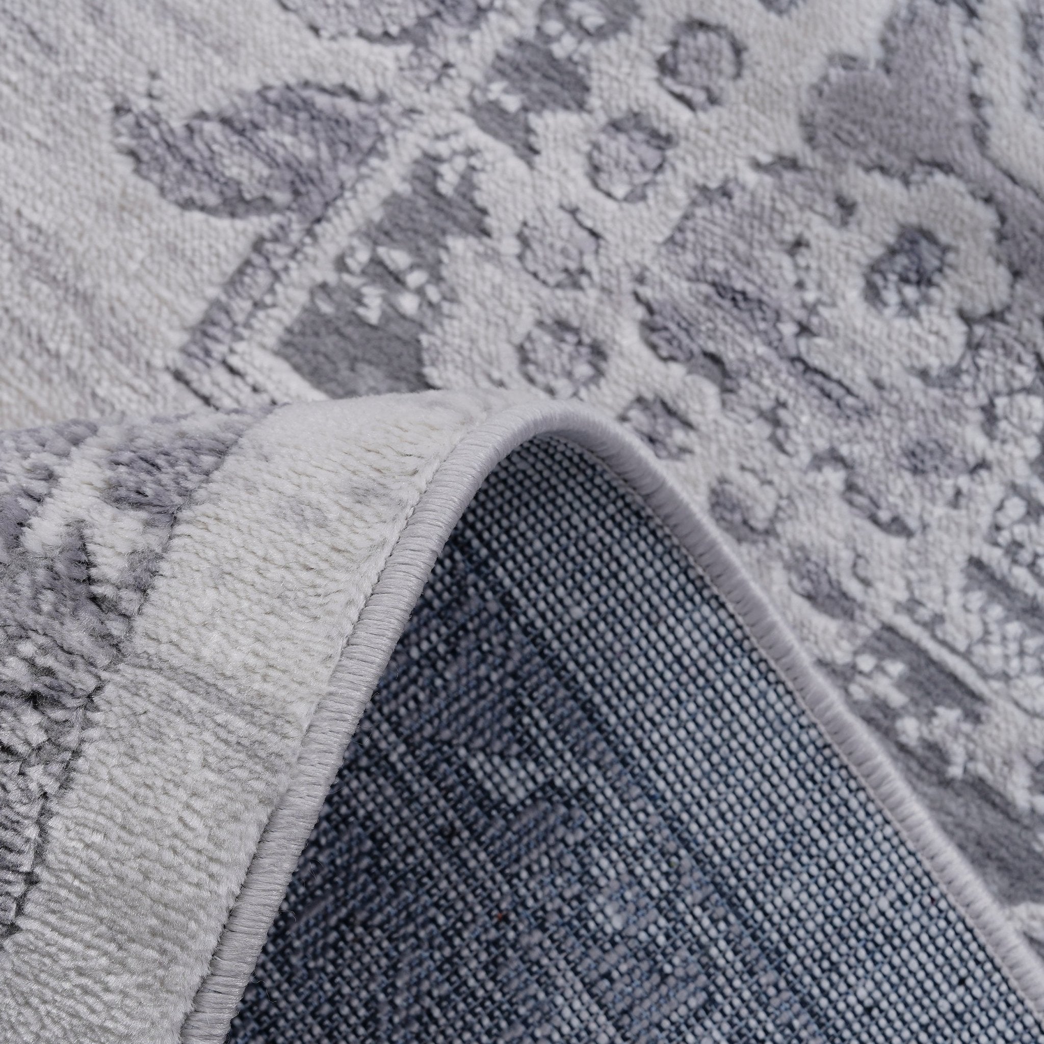 Marfi Silver Rug Size 6'7'' x 9'