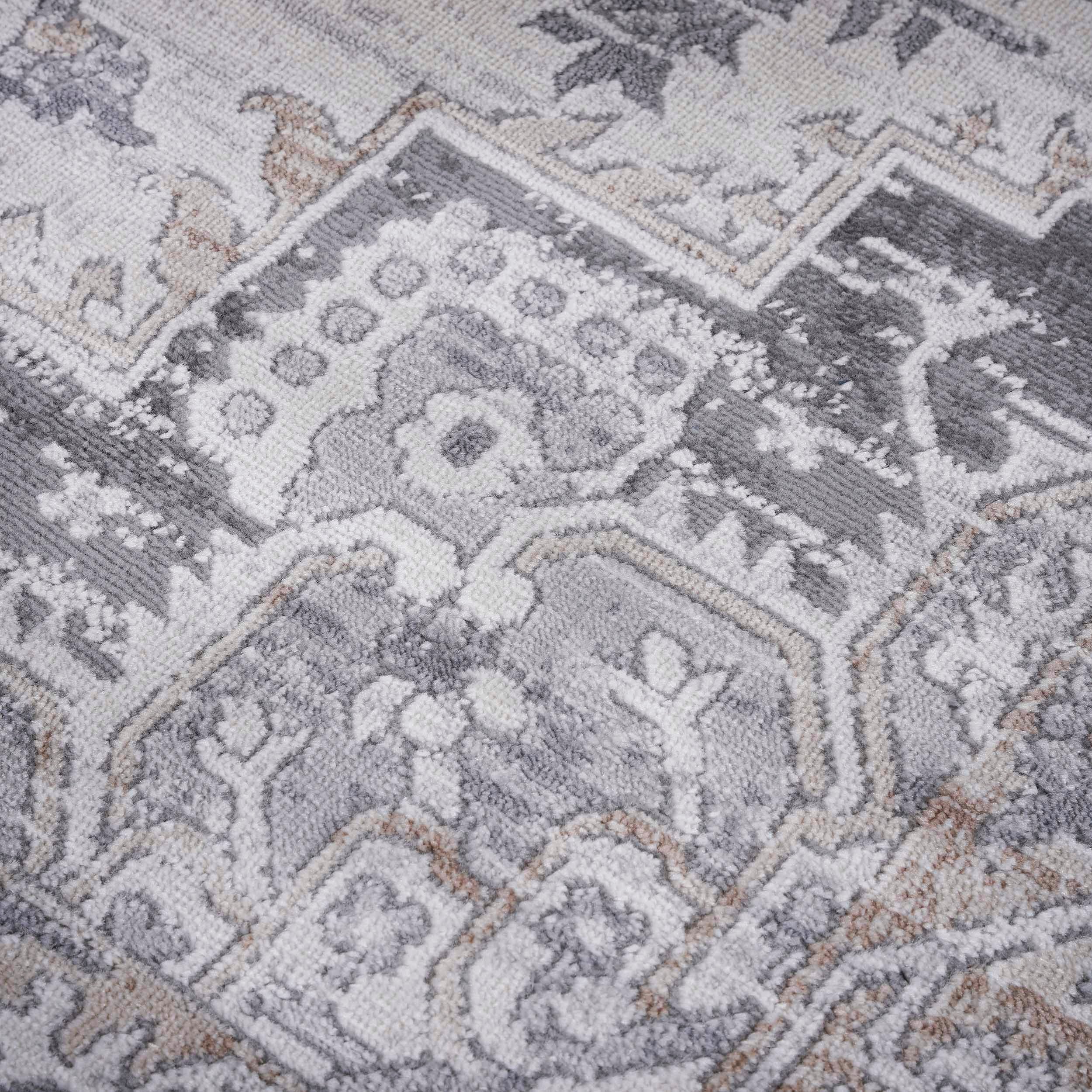 Marfi Ivory-Beige Rug Size 6'7'' x 9'
