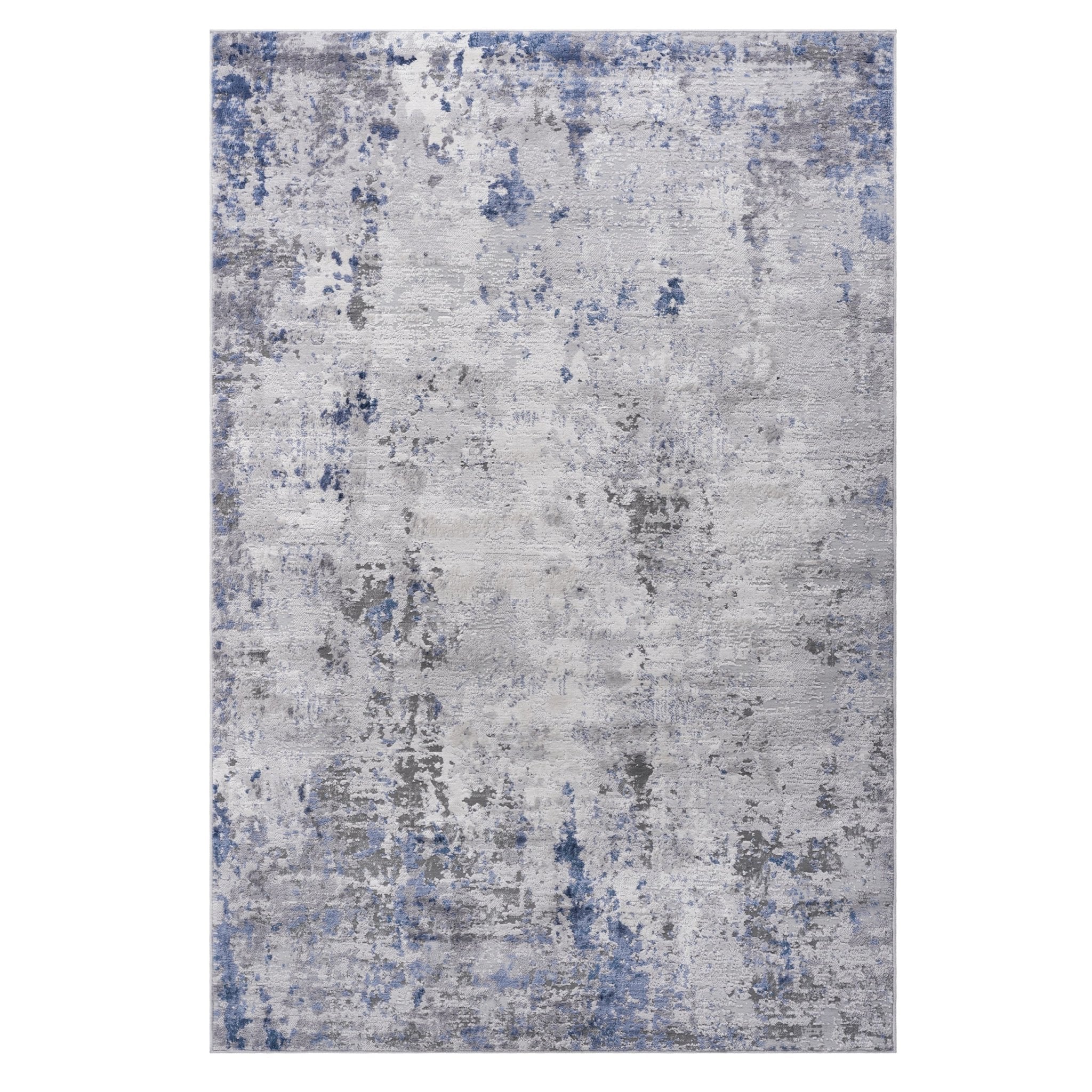 Marfi Silver-Blue Rug Size 5'3'' x 7'6"