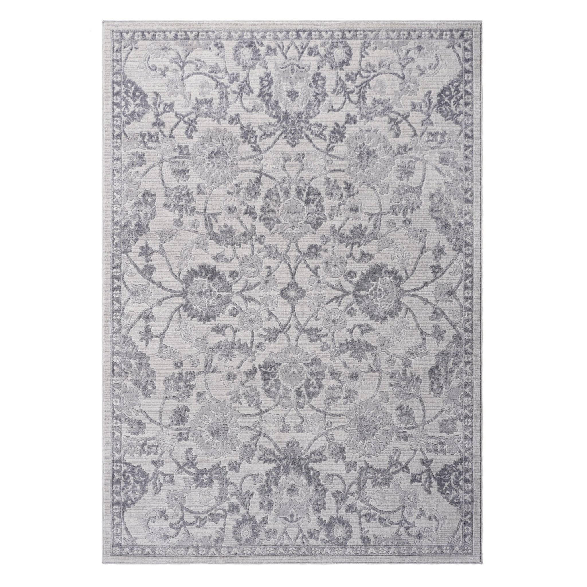 Marfi Grey - Silver Rug Size 6'7''x 9