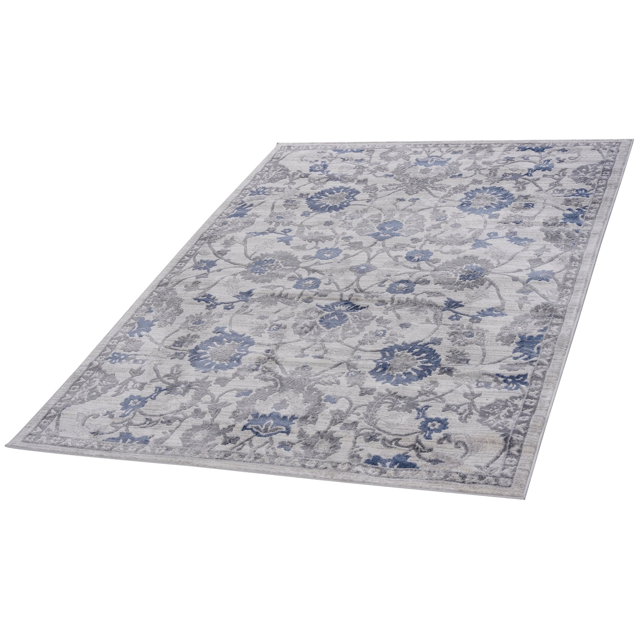 Marfi Blue - Silver Rug Size 5'3'' x 7'6''