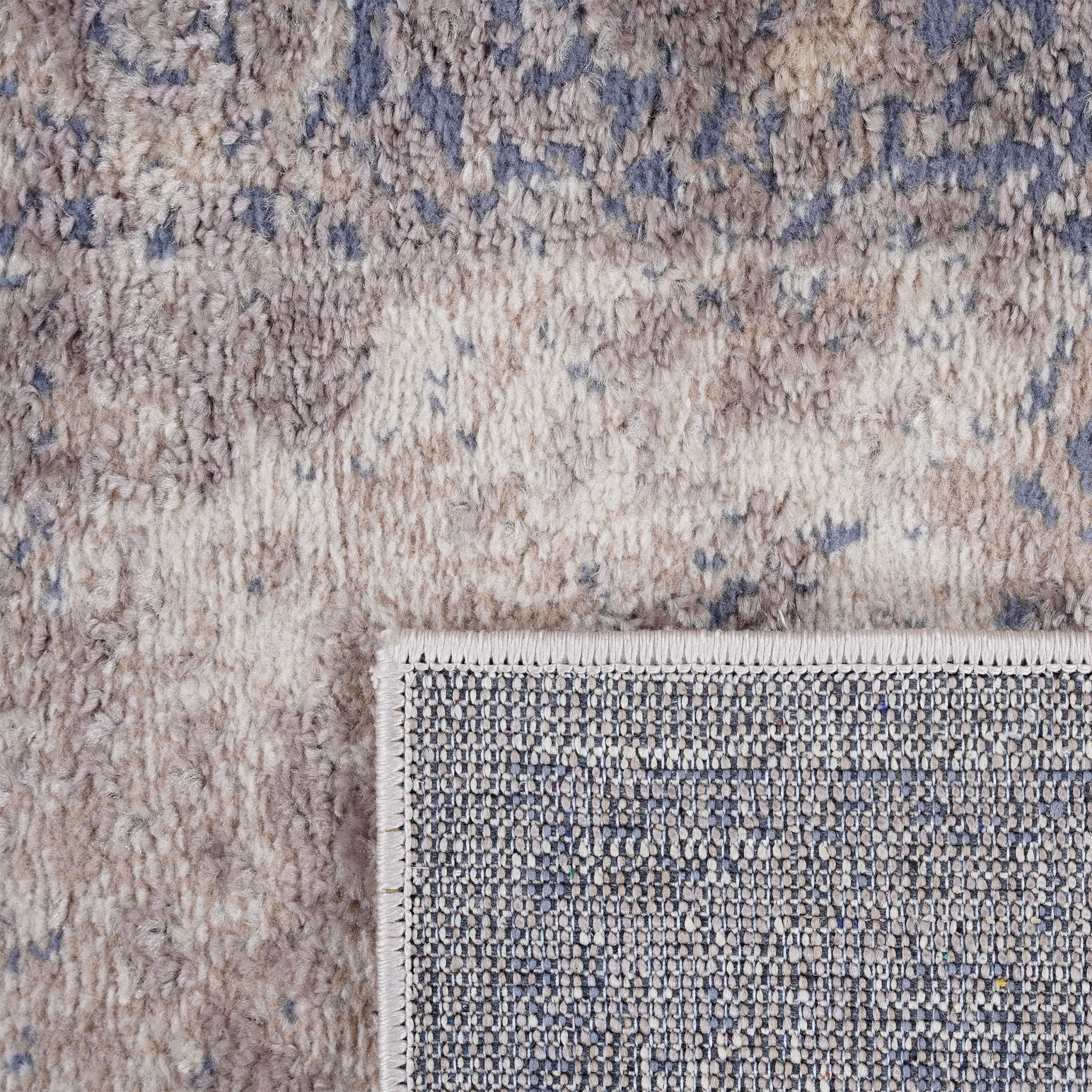 Payas Brown-Beige Runner Rug Size 2'2'' x 8'