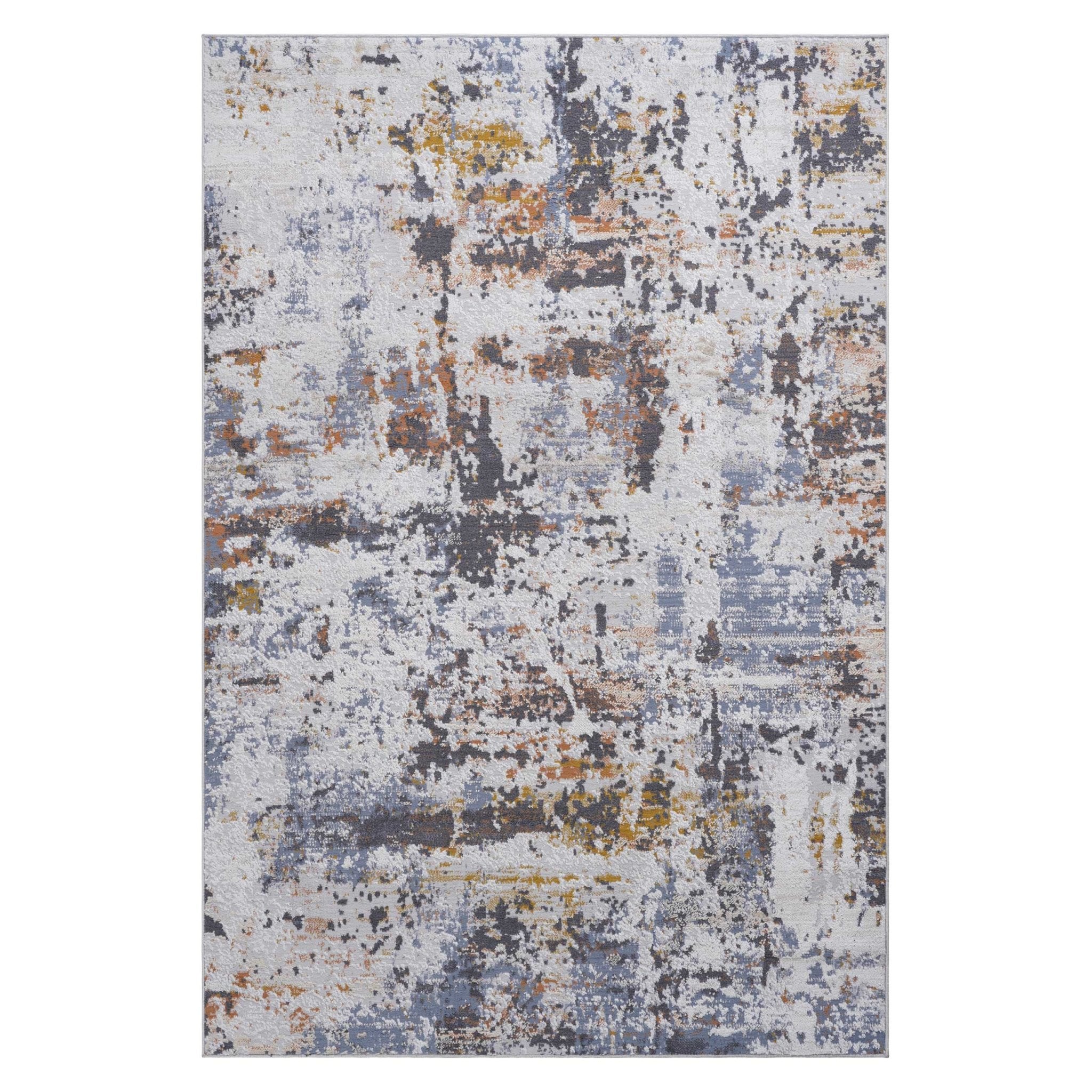 Payas Ivory - Blue Rug Size 5'3'' x 7'6"