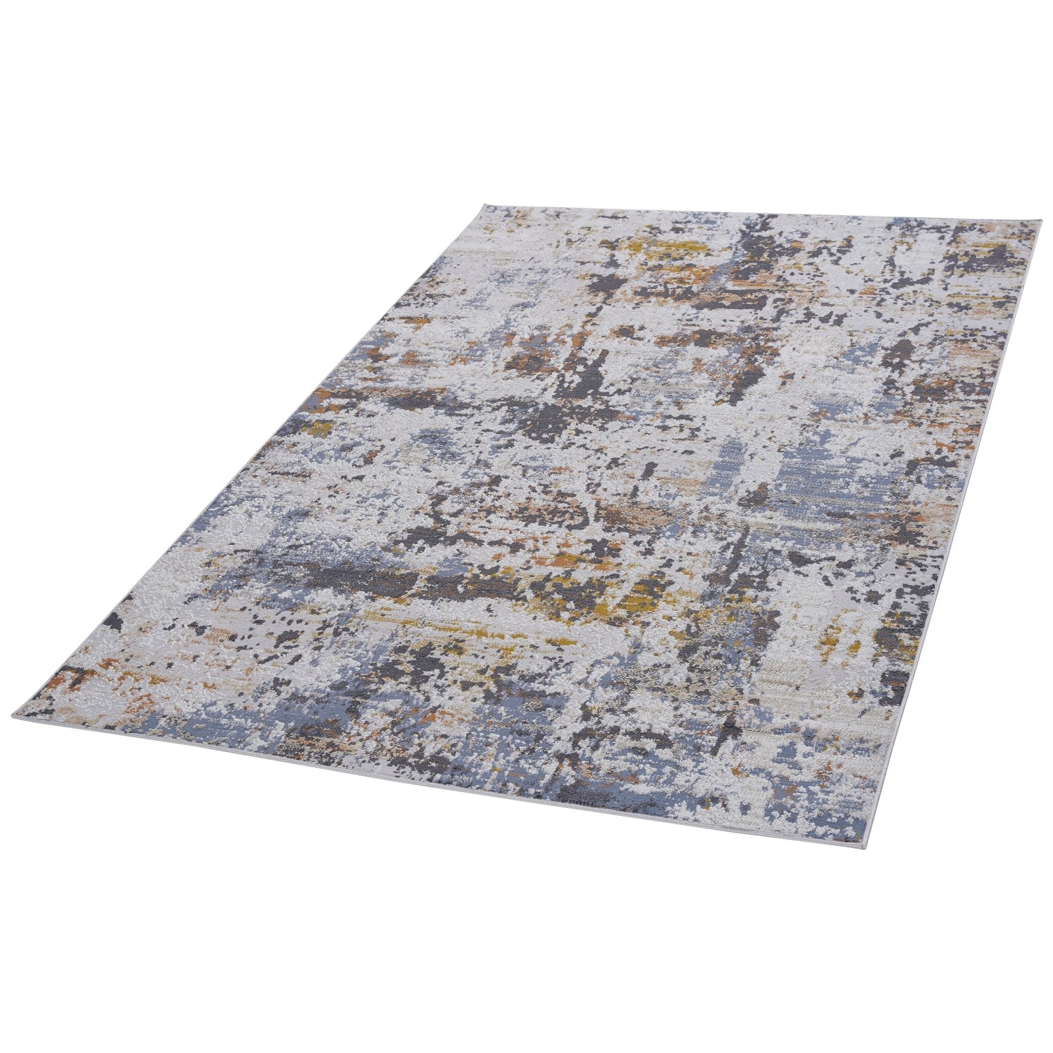 Payas Ivory - Blue Rug Size 6'7'' x 9'