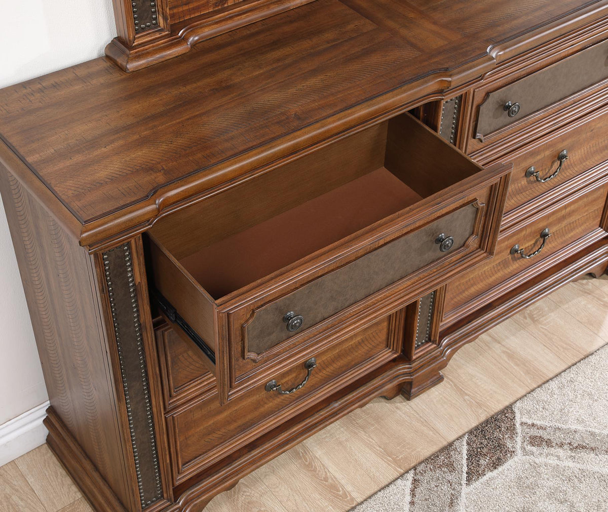 Brown Panel Bedroom Collection