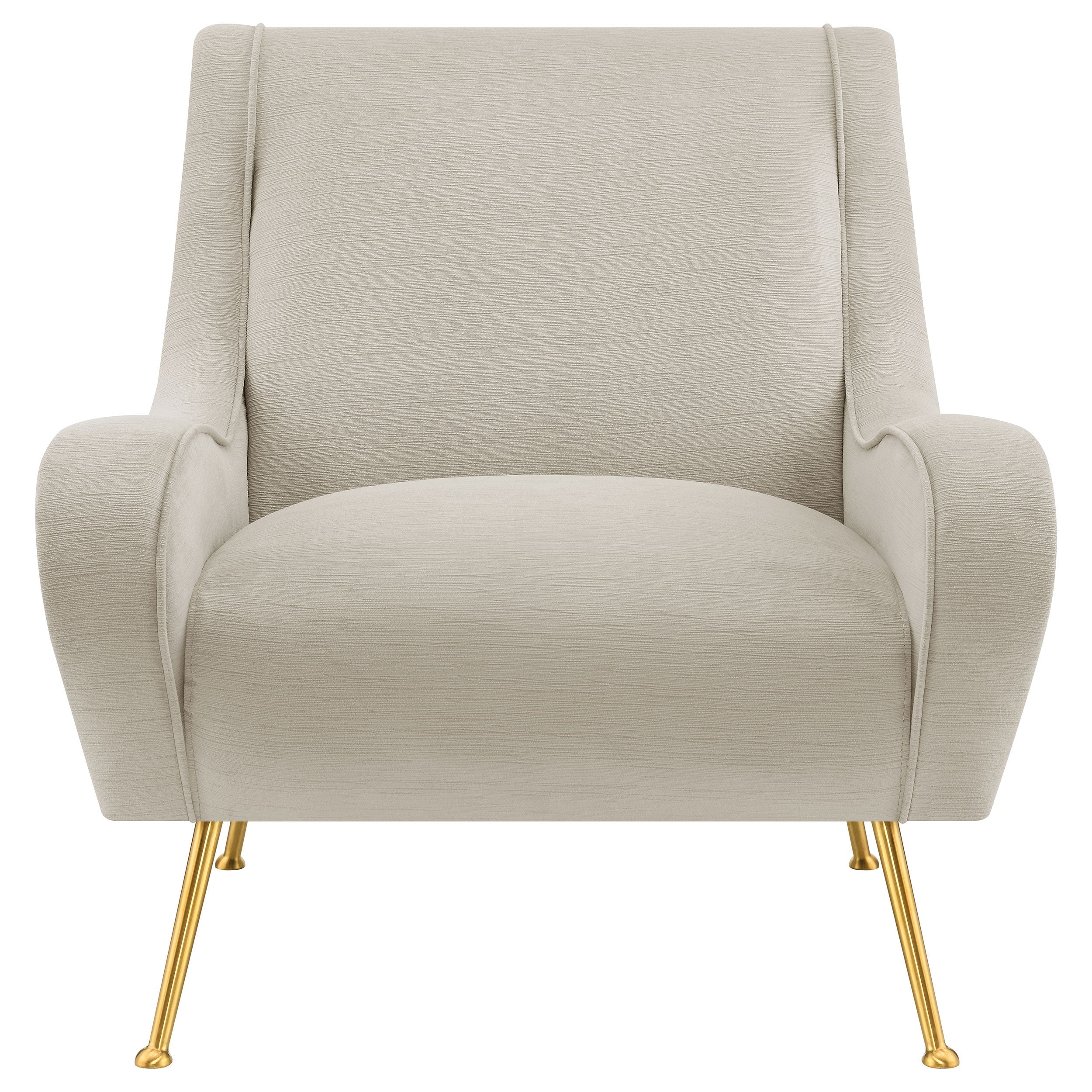 Ricci Upholstered Saddle Arm Accent Chair