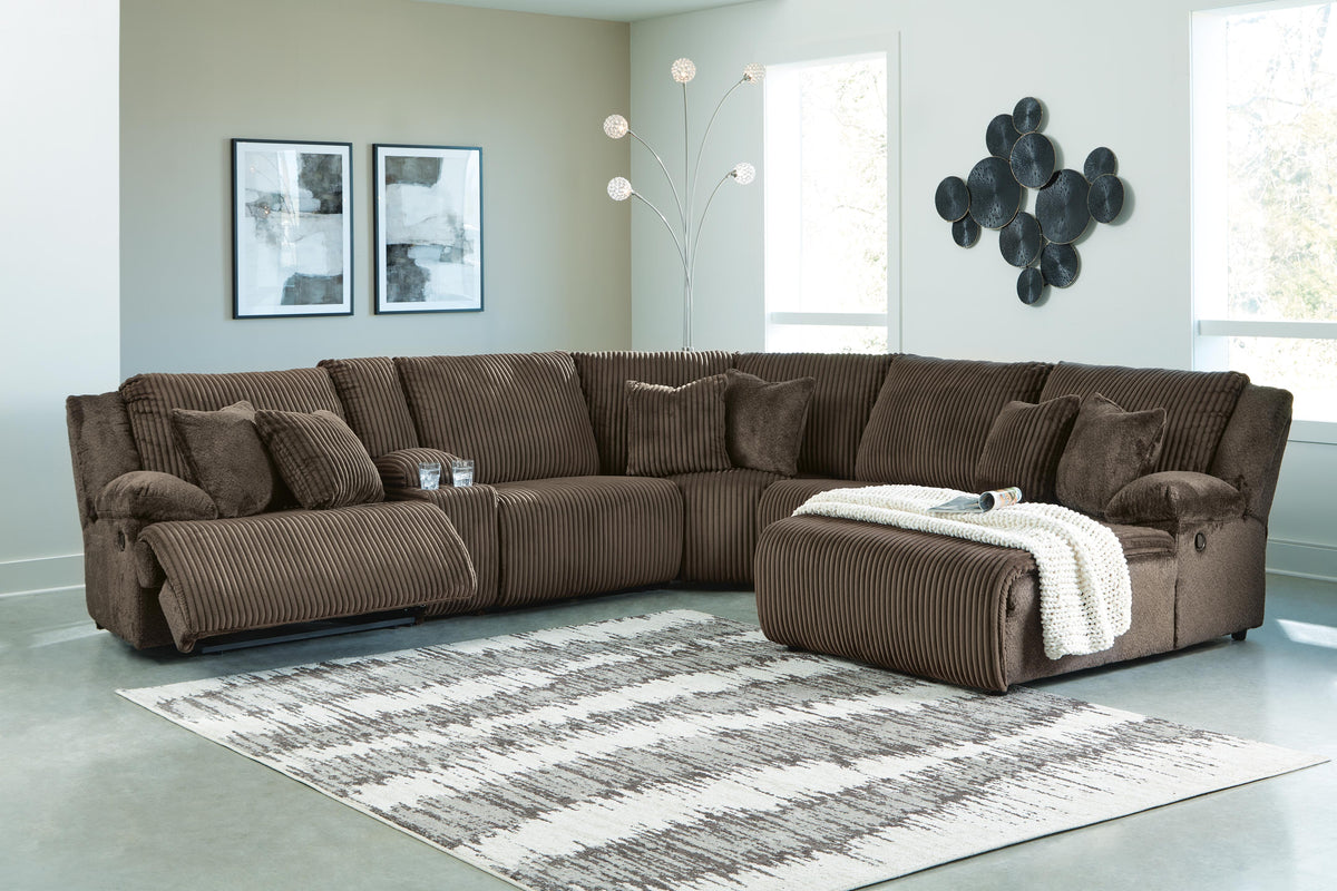 Top Reclining Sectionals