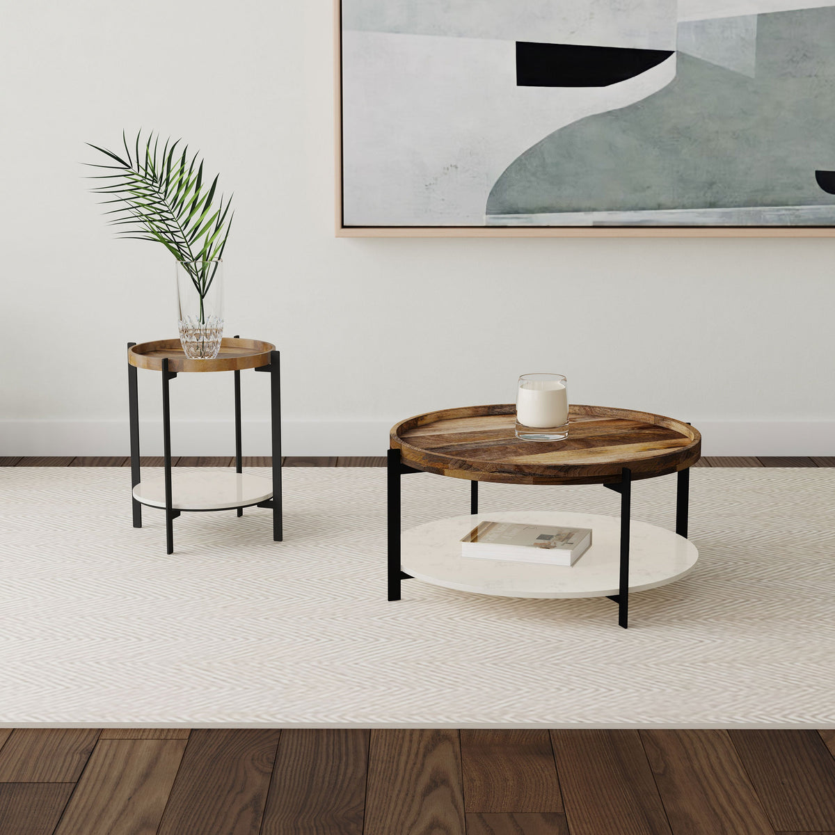 Adhvik End & Side Tables