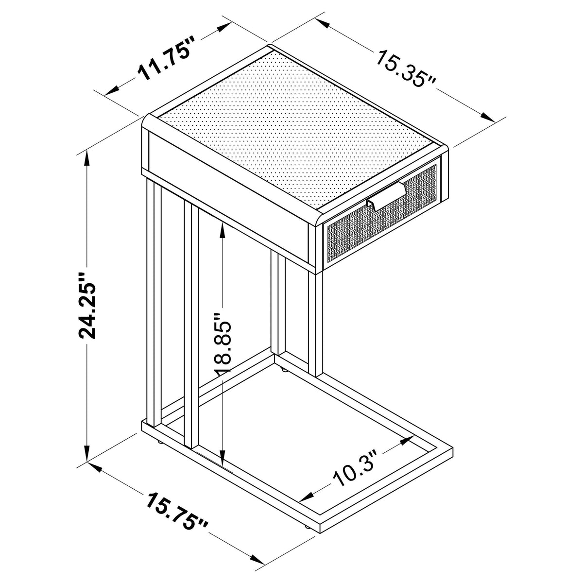 Amherst End & Side Tables