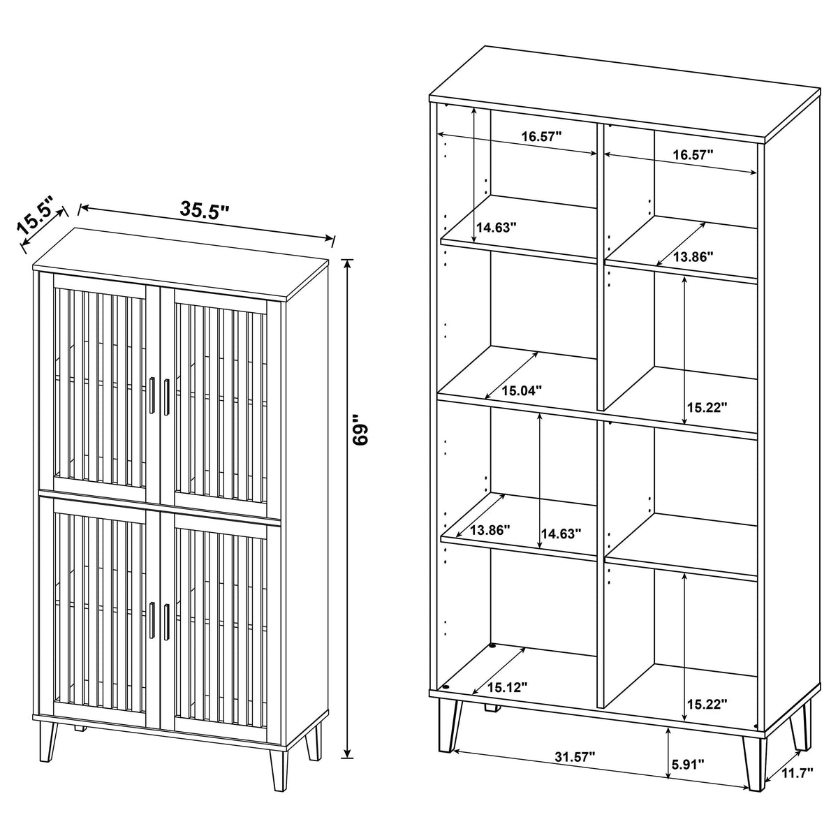 Elouise Accent Cabinets