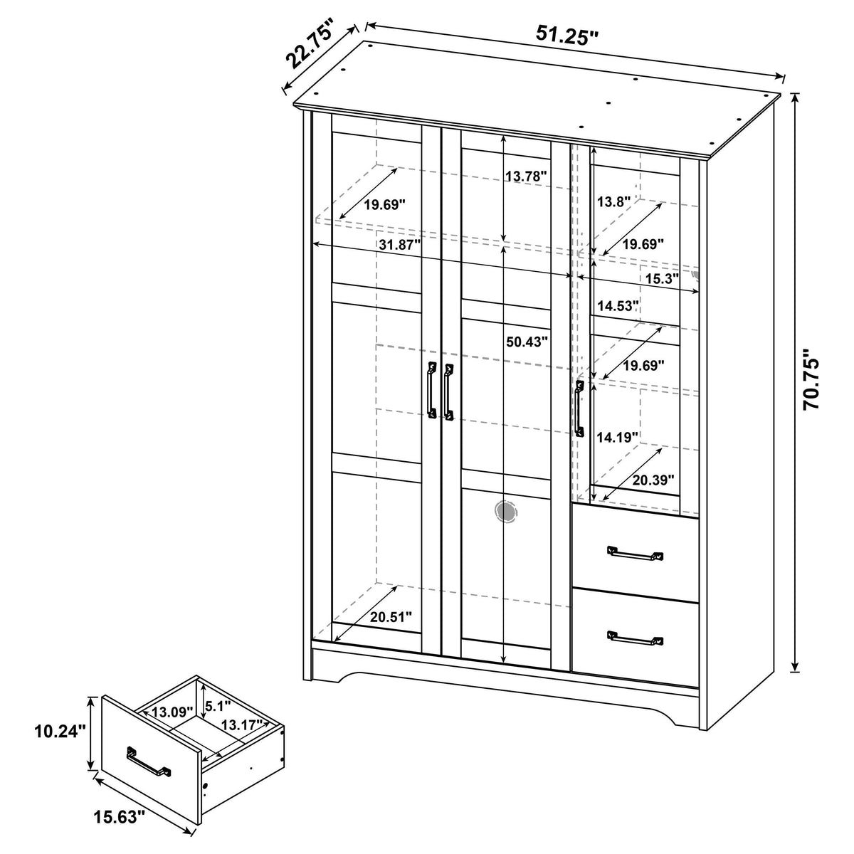 Canova Wardrobe Cabinets