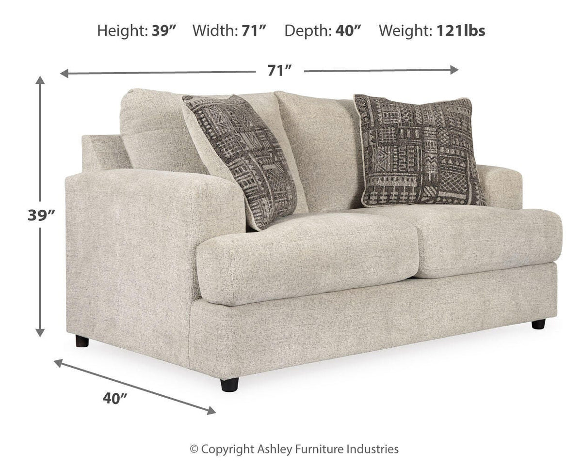 Soletren Stationary Loveseats