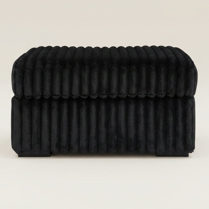 Midnight-Madness Oversized Accent Ottoman