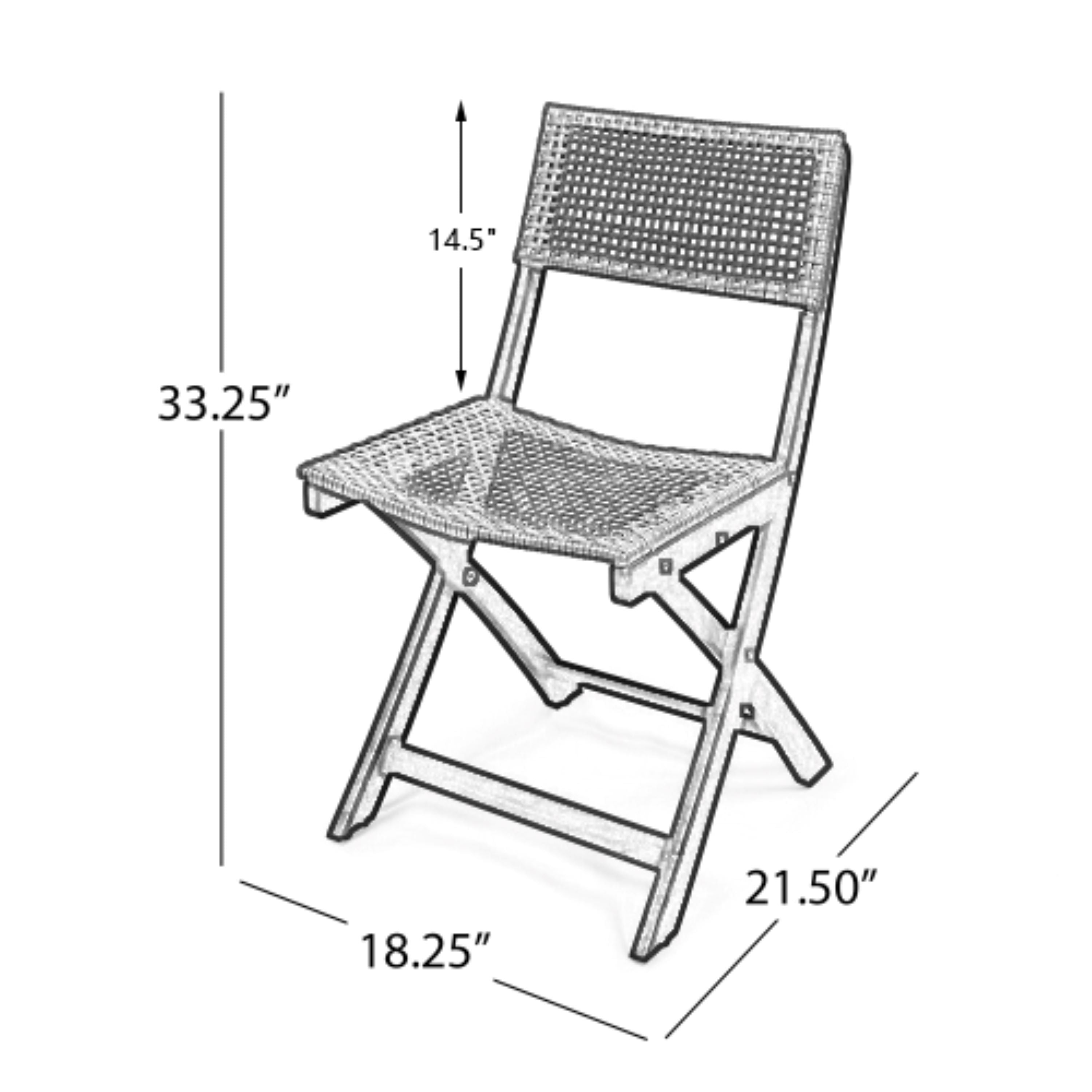 Evergreen Outdoor Furniture Rattan Frame - Brown
