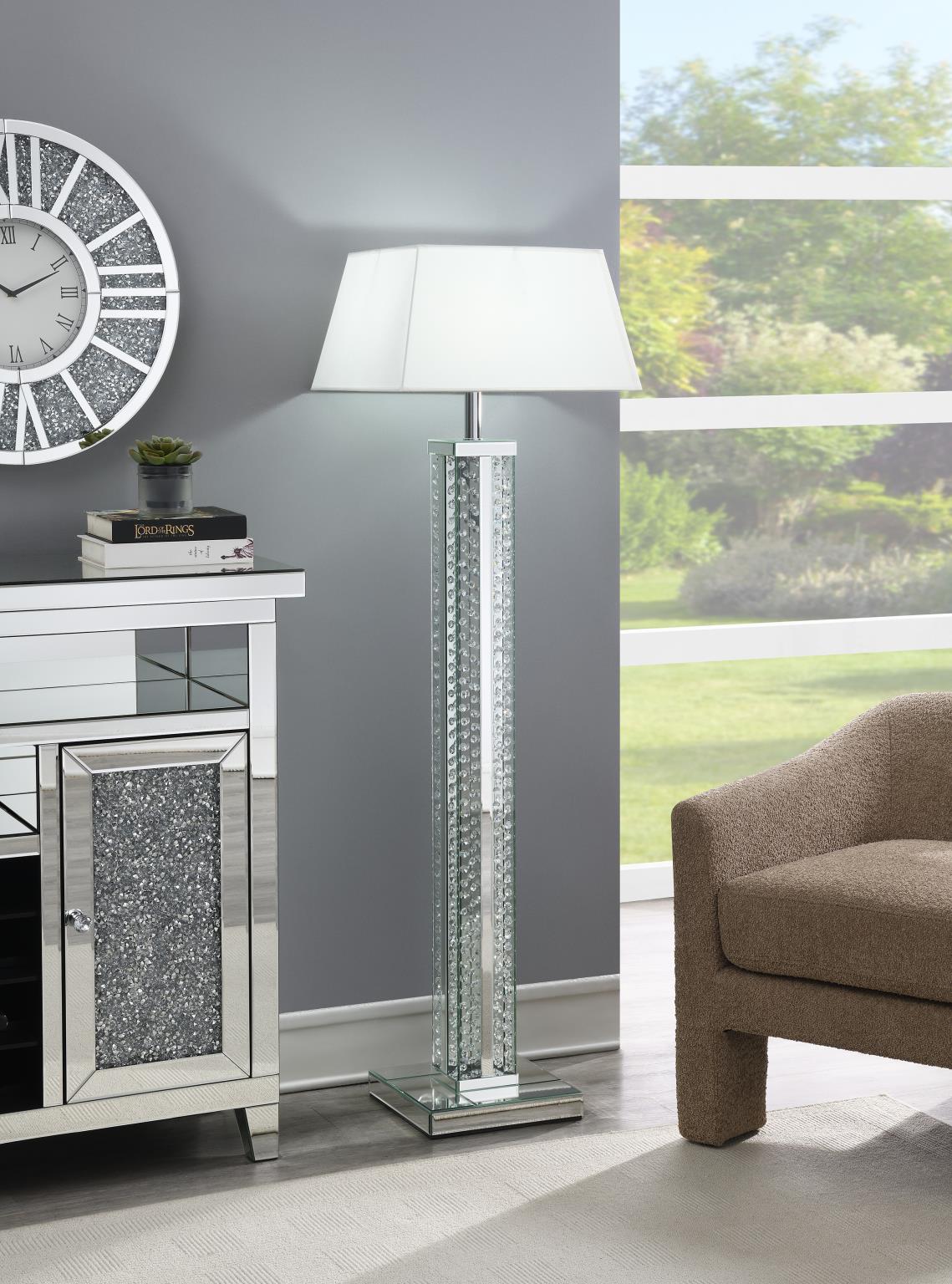 LED Floor Lamp (Sold with Lamp Shade A1000-B) (A1030)