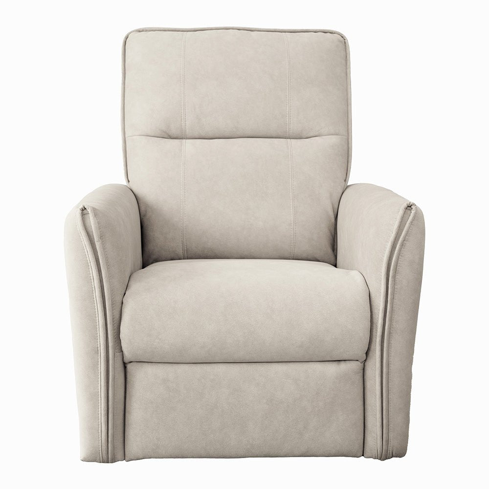 Ashland Cream Suede Recliner Chair