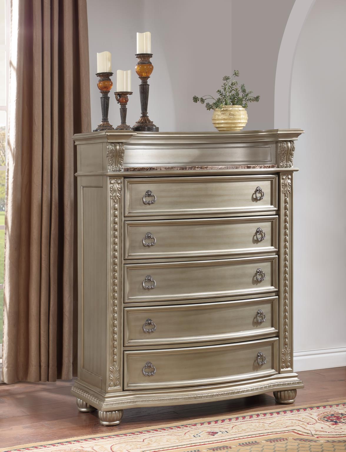Champagne Queen Bedroom Group