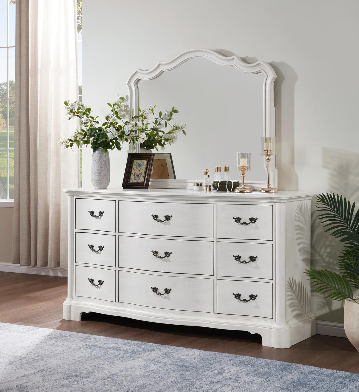 Antique White Bedroom Collection