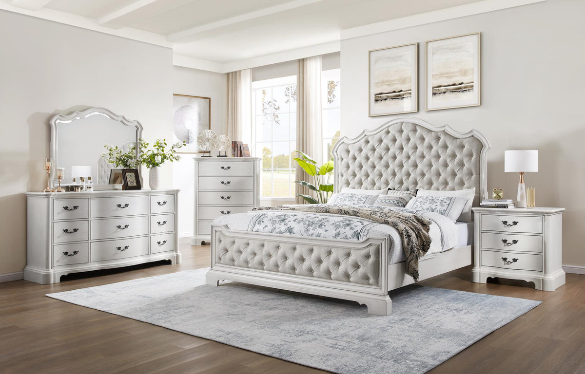Antique White Bedroom Collection