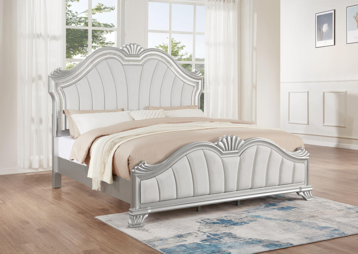 Silver Panel Bedroom Collection