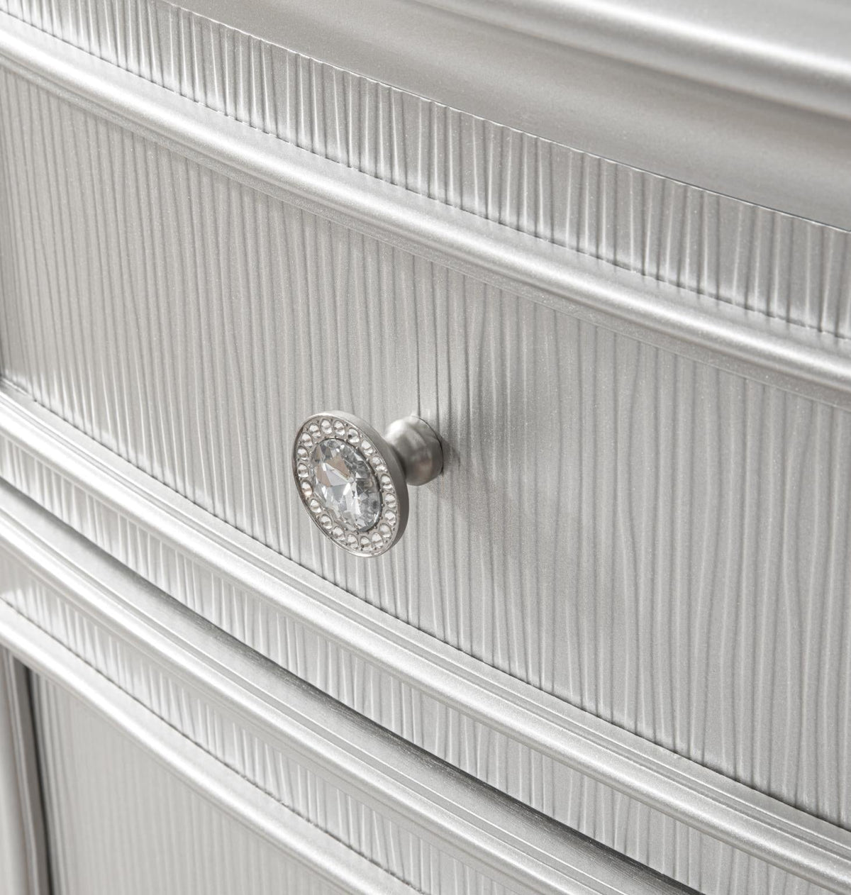 Silver Panel Bedroom Collection