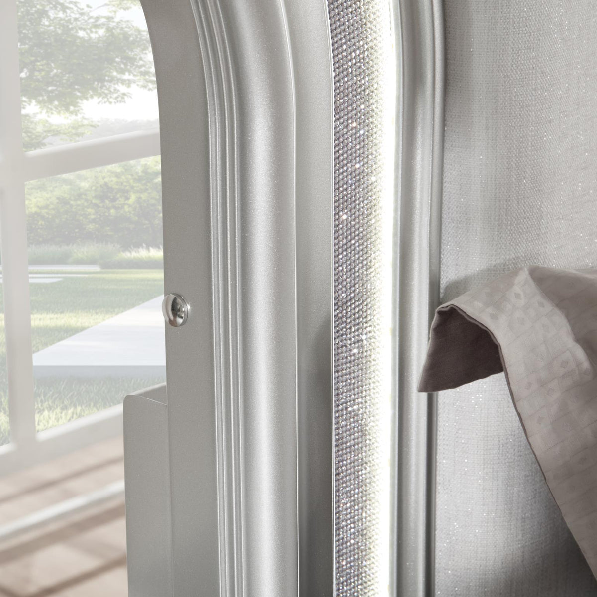 Silver Panel Bedroom Collection