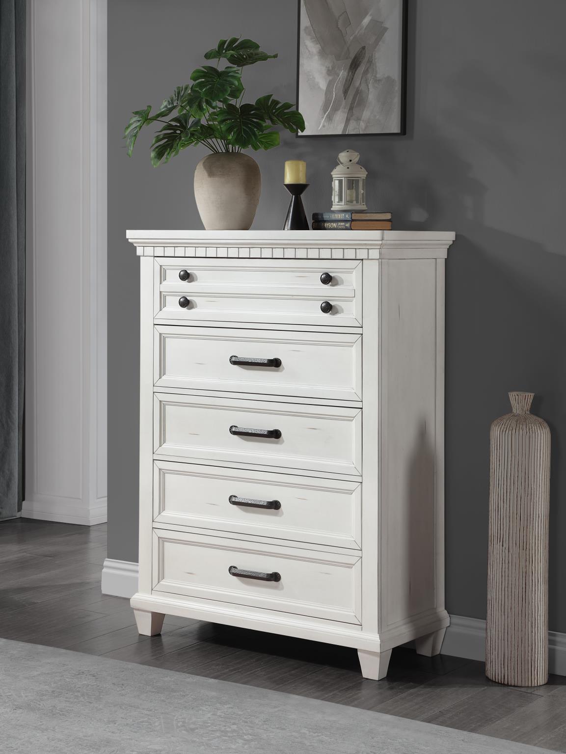 White Panel Bedroom Collection