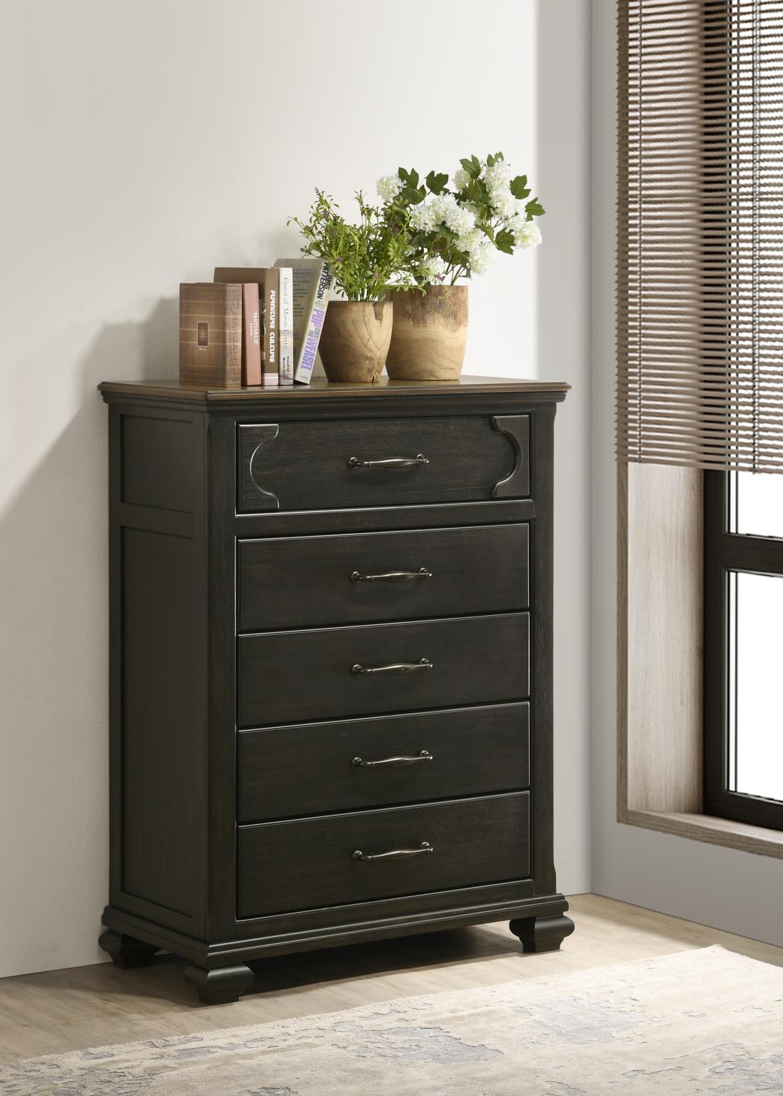 Charcoal Black Bedroom Collection
