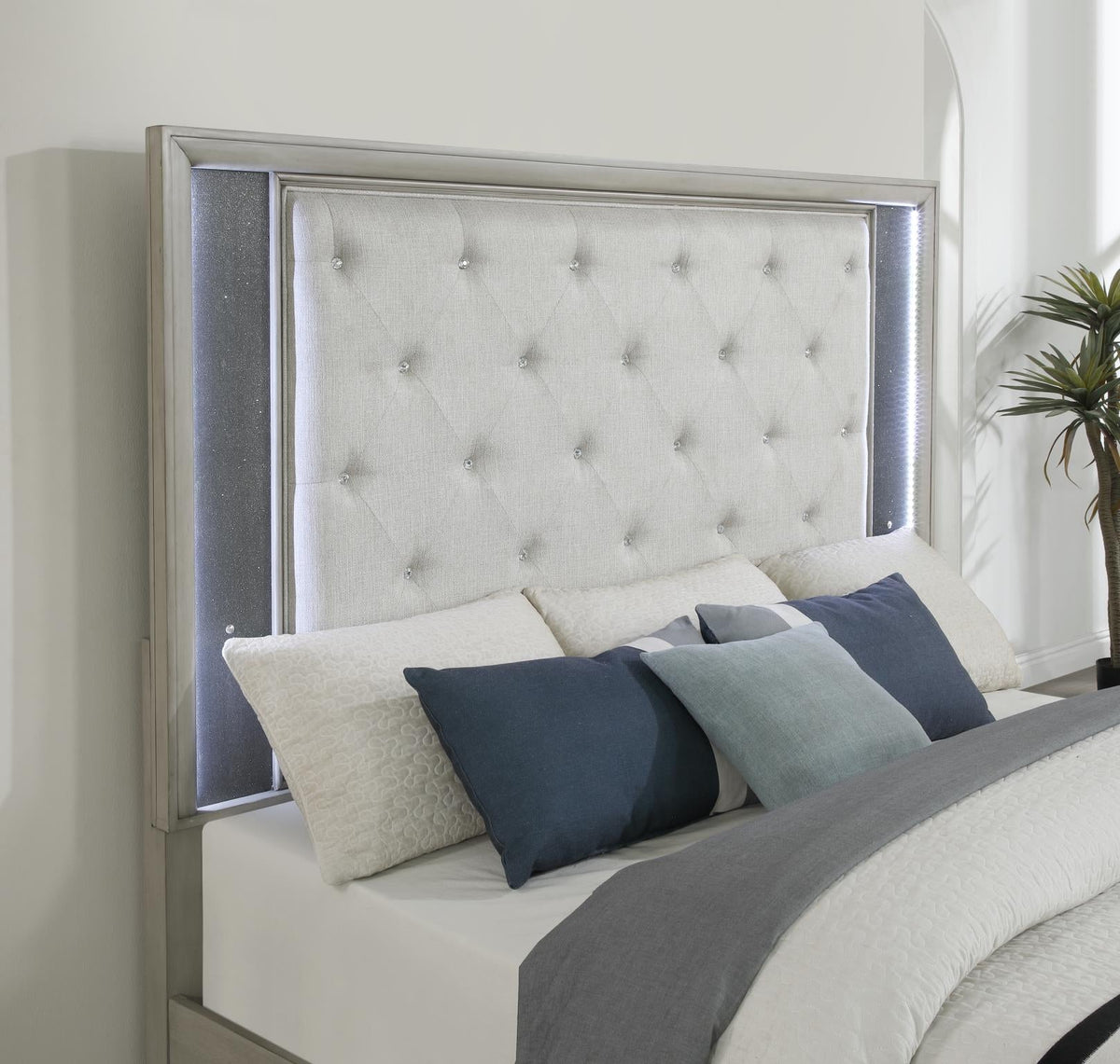 Gray Panel Bedroom Collection