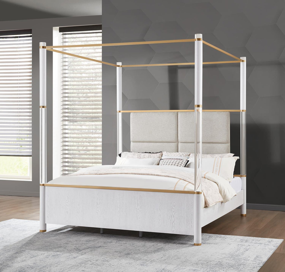 White Canopy Bedroom Collection